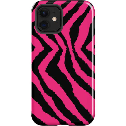 Retro Zebra iPhone 12 Impact Case