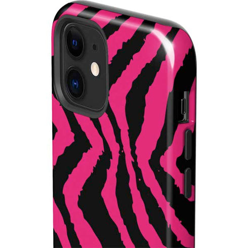 Retro Zebra iPhone 12 Impact Case