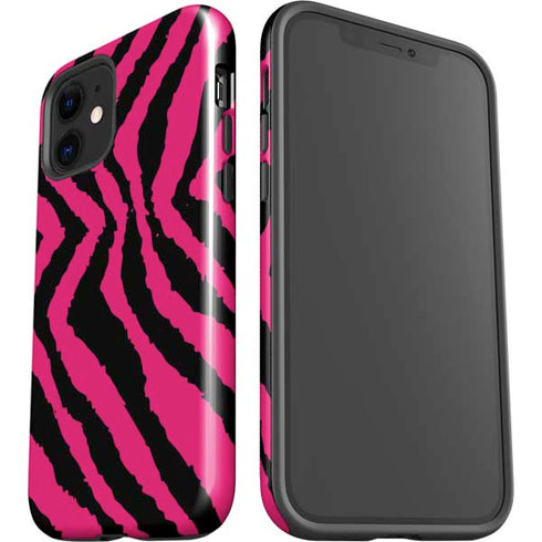 Retro Zebra iPhone 12 Impact Case