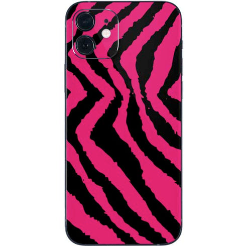 Retro Zebra iPhone 12 Mini Skin