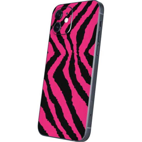 Retro Zebra iPhone 12 Mini Skin