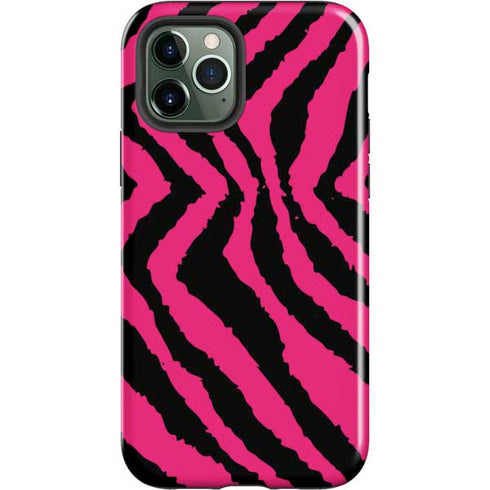 Retro Zebra iPhone 12 Pro Impact Case