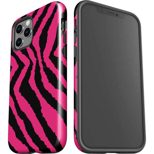 Retro Zebra iPhone 12 Pro Impact Case