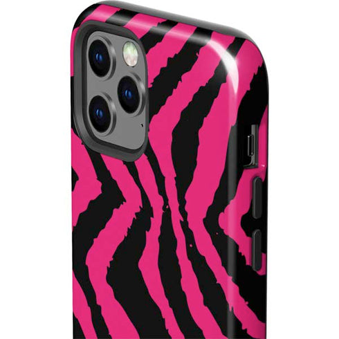 Retro Zebra iPhone 12 Pro Max Impact Case