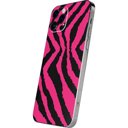 Retro Zebra iPhone 12 Pro Skin