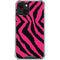 Retro Zebra iPhone 13 Clear Case