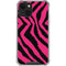 Retro Zebra iPhone 13 Mini Clear Case