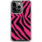 Retro Zebra iPhone 13 Pro Clear Case