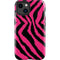Retro Zebra iPhone 15 Plus Impact Case
