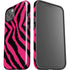 Retro Zebra iPhone 15 Plus Impact Case