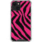 Retro Zebra iPhone 14 Plus Clear Case