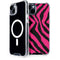 Retro Zebra iPhone 15 Plus MagSafe Case
