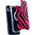 Retro Zebra iPhone 15 Plus MagSafe Case
