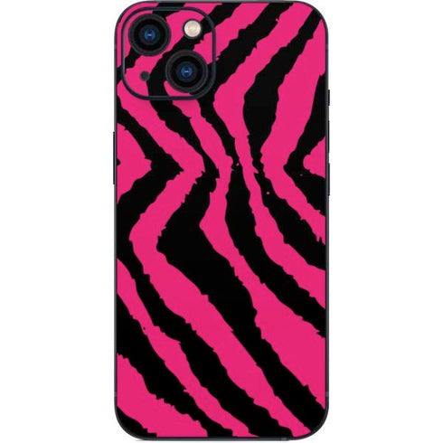 Retro Zebra iPhone 14 Plus Skin