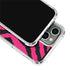 Retro Zebra iPhone 14 Pro Clear Case