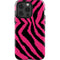 Retro Zebra iPhone 14 Pro Impact Case