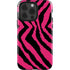 Retro Zebra iPhone 14 Pro Impact Case