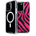 Retro Zebra iPhone 14 Pro MagSafe Case
