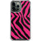 Retro Zebra iPhone 15 Pro Max Clear Case