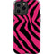 Retro Zebra iPhone 15 Pro Max Impact Case