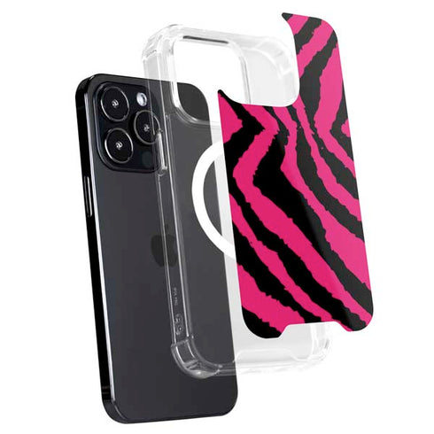 Retro Zebra iPhone 15 Pro Max MagSafe Case