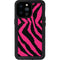 Retro Zebra iPhone 14 Pro Max Waterproof Case