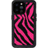 Retro Zebra iPhone 14 Pro Max Waterproof Case