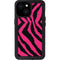 Retro Zebra iPhone 15 Waterproof Case
