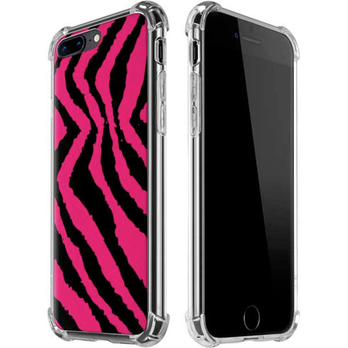 Retro Zebra iPhone 7/8 Plus Clear Case