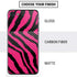 Retro Zebra iPhone SE (2nd & 3rd Gen) Skin