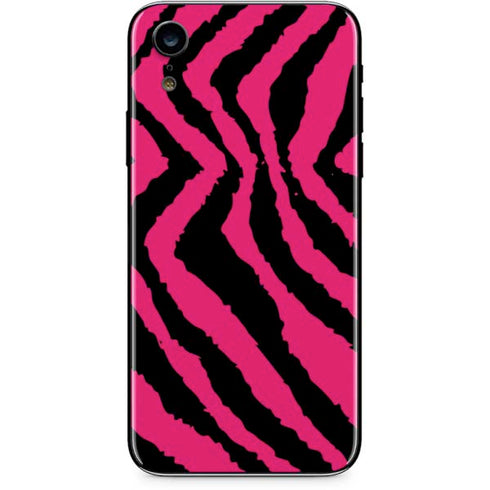 Retro Zebra iPhone XR Skin