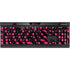 Retro Zebra K95 RGB PLATINUM Mechanical Gaming Keyboard Skin