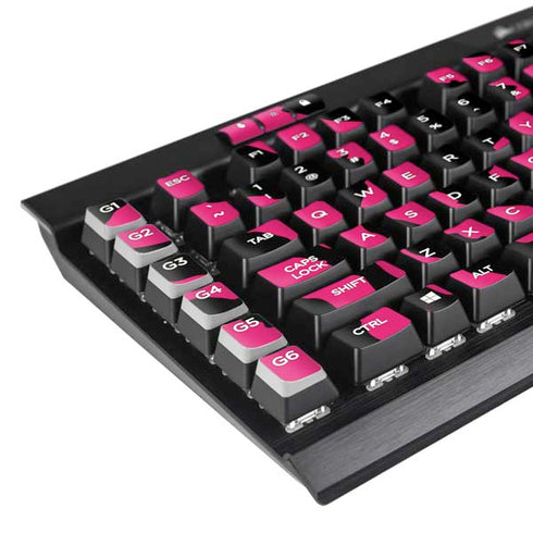 Retro Zebra K95 RGB PLATINUM Mechanical Gaming Keyboard Skin