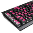 Retro Zebra K95 RGB PLATINUM Mechanical Gaming Keyboard Skin