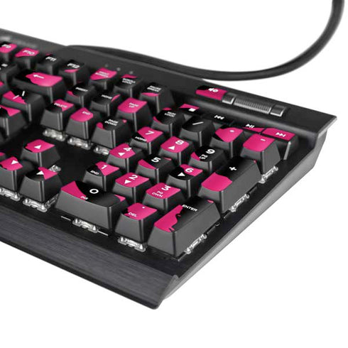 Retro Zebra K95 RGB PLATINUM Mechanical Gaming Keyboard Skin