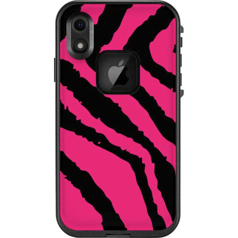 Retro Zebra LifeProof Fre iPhone Skin