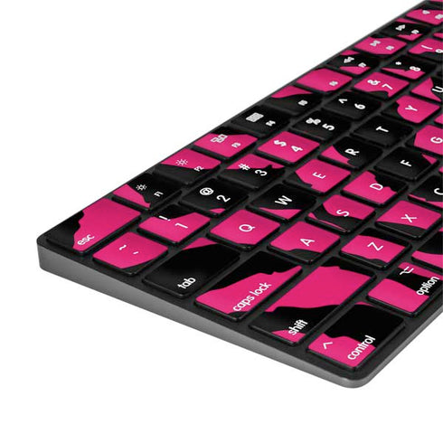 Retro Zebra Magic Keyboard with Numeric Keypad Skin