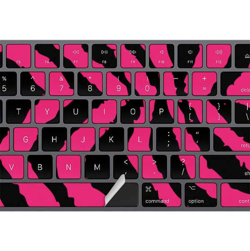 Retro Zebra Magic Keyboard with Numeric Keypad Skin