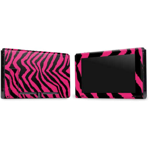 Retro Zebra Nintendo Switch Bundle Skin