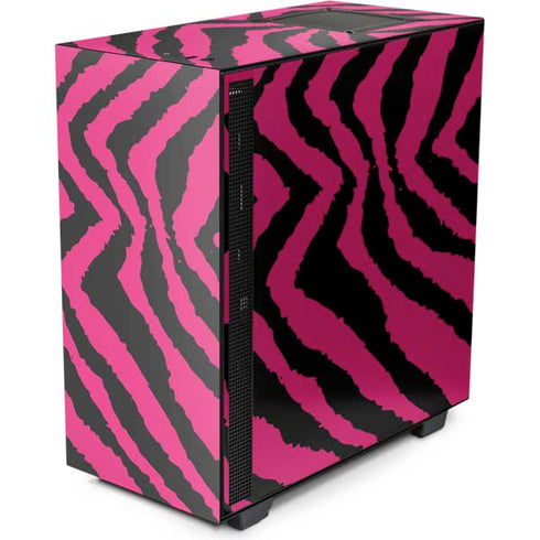 Retro Zebra NZXT H510 Compact ATX Mid-Tower Case Skin