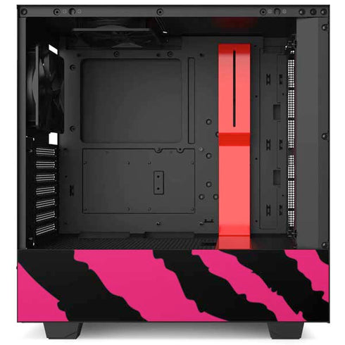 Retro Zebra NZXT H510 Compact ATX Mid-Tower Case Skin