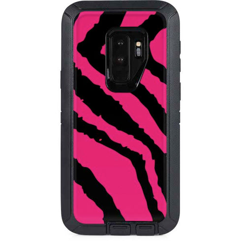 Retro Zebra Otterbox Defender Galaxy Skin