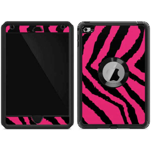 Retro Zebra Otterbox Defender iPad Skin