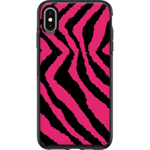 Retro Zebra Otterbox Symmetry iPhone Skin