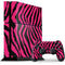 Retro Zebra PS4 Console and Controller Bundle Skin