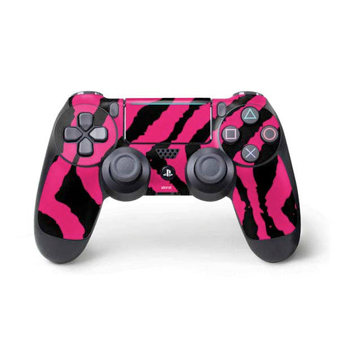 Retro Zebra PS4 Pro/Slim Controller Skin