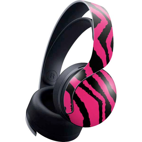 Retro Zebra PULSE 3D Wireless Headset for PS5 Skin
