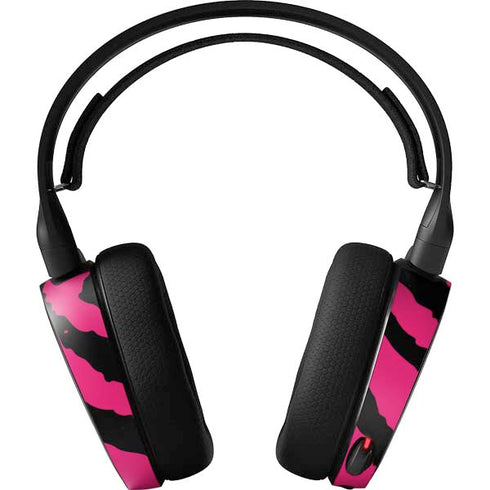 Retro Zebra SteelSeries Arctis 3 Skin