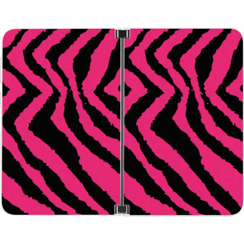 Retro Zebra Surface Duo Skin