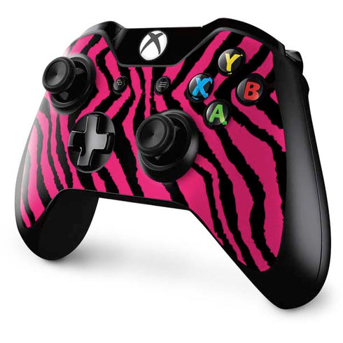 Retro Zebra Xbox One Controller Skin
